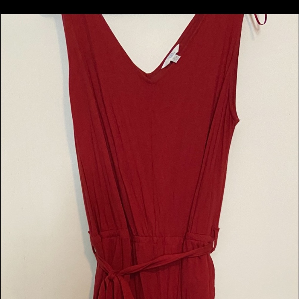 Wide leg jumpsuit